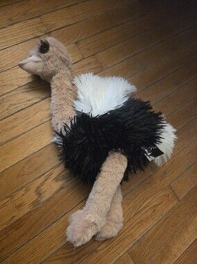 Wild Republic Ostrich Plush, Stuffed Animal, Plush 12" Toy #12251